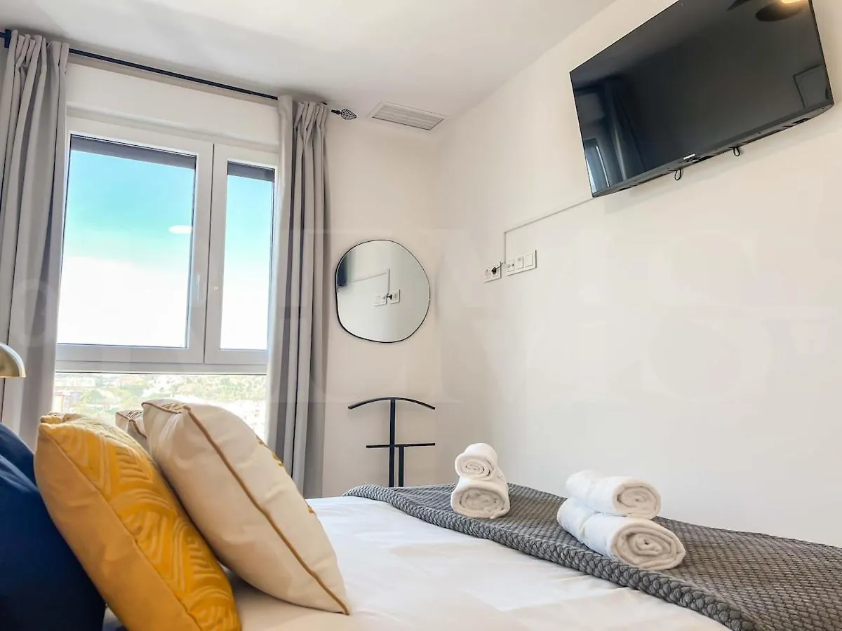 Modern Sky-Rise Living With Pool And Parking Rems Apartment Malaga Spain